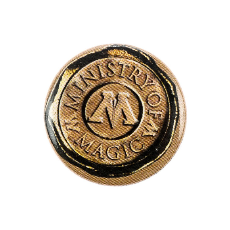 Harry Potter - Ministry Of Magic Seal Button Badge - أكسسوار